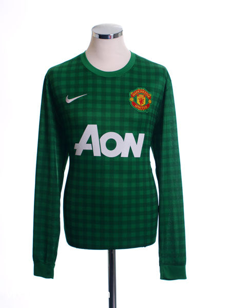 2012-13 Manchester United Goalkeeper Shirt L Football Shirt