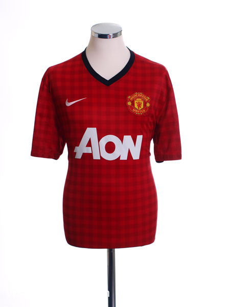 2012-13 Manchester United Home Shirt *Mint* M Football Shirt