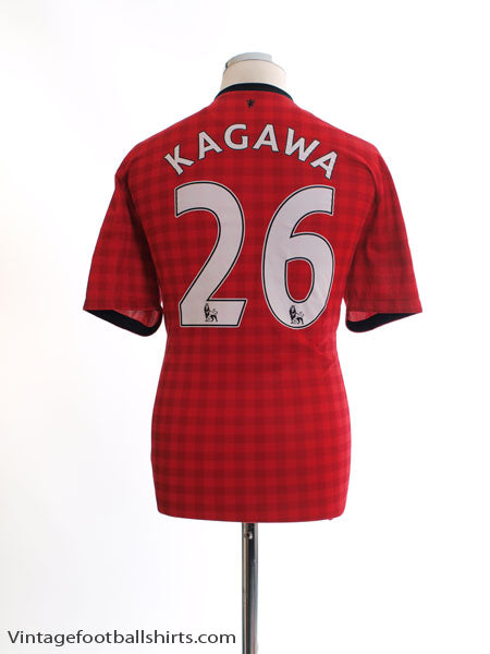 2012-13 Manchester United Home Shirt Kagawa #26 L Football Shirt
