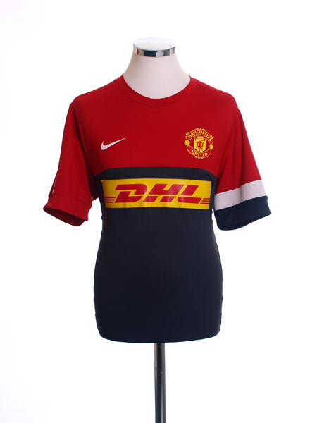 2012-13 Manchester United Players Issue Training Shirt *Mint* L Training Shirt