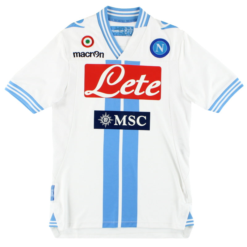 2012-13 Napoli Macron Third Shirt S Football Shirt