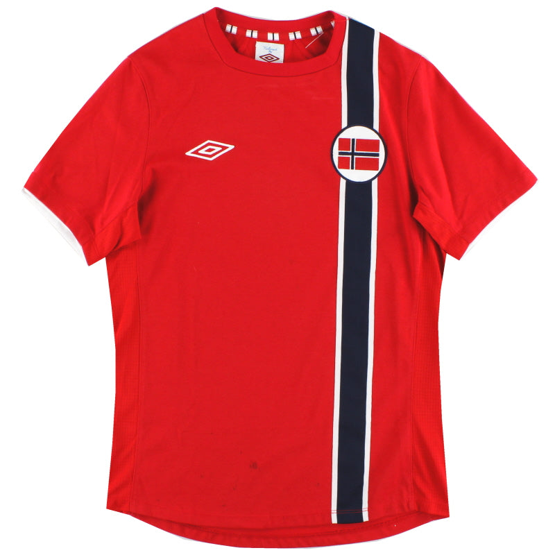 2012-13 Norway Umbro Home Shirt S Football Shirt