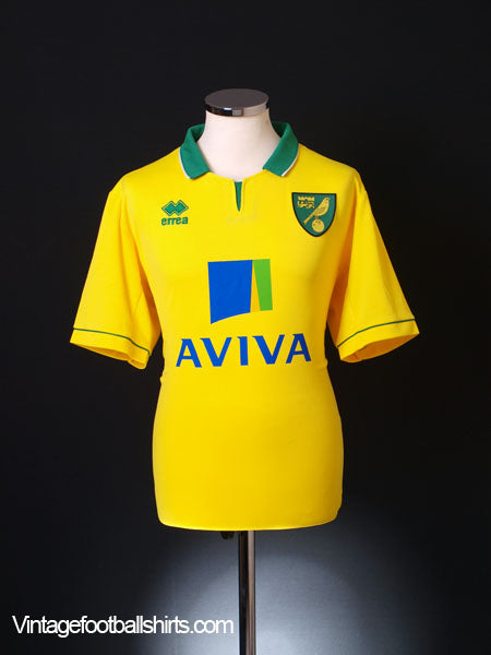 2012-13 Norwich City Home Shirt *Mint* L Football Shirt