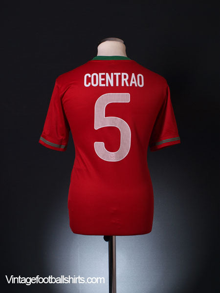 2012-13 Portugal Home Shirt Coentrao #5 M Football Shirt