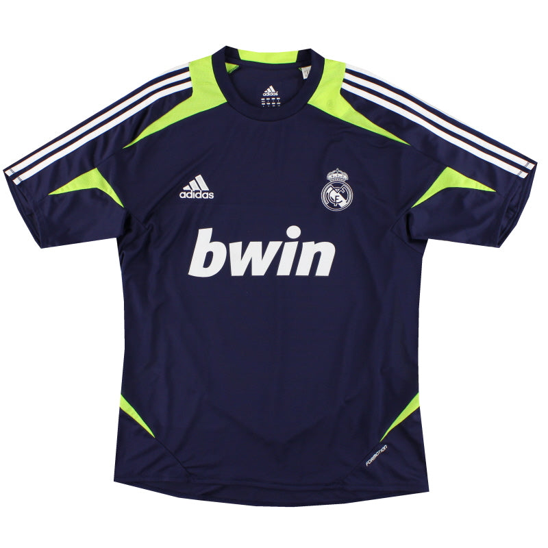 2012-13 Real Madrid adidas Player Issue Training Shirt L/XL Training Shirt