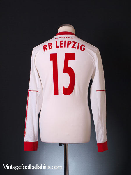 2012-13 Red Bull Leipzig Player Issue Youth Team Home Shirt #15 L/S M Football Shirt