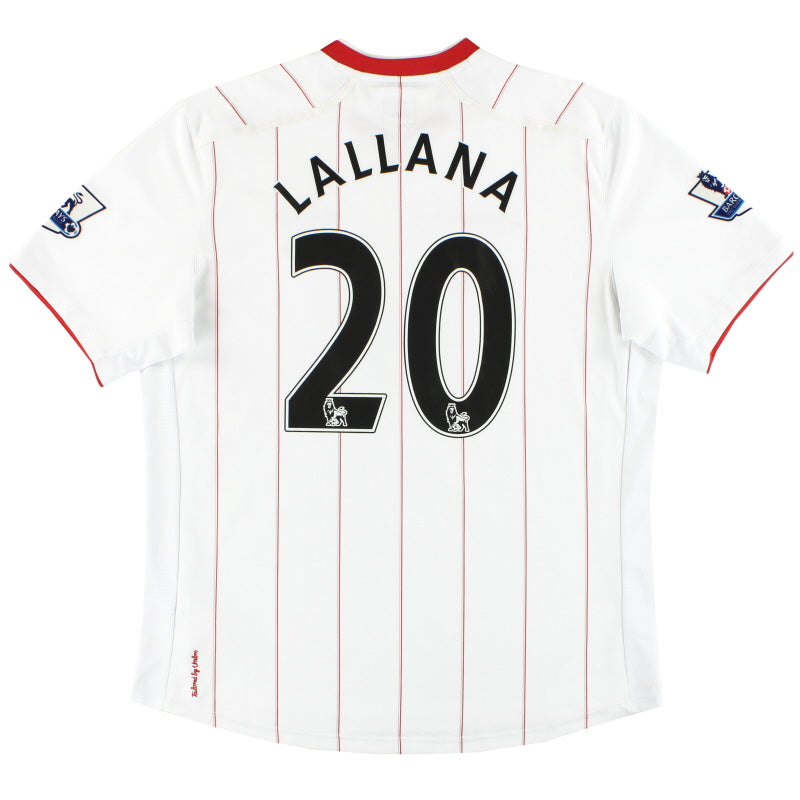 2012-13 Southampton Umbro Away Shirt Lallana #20 XL Football Shirt