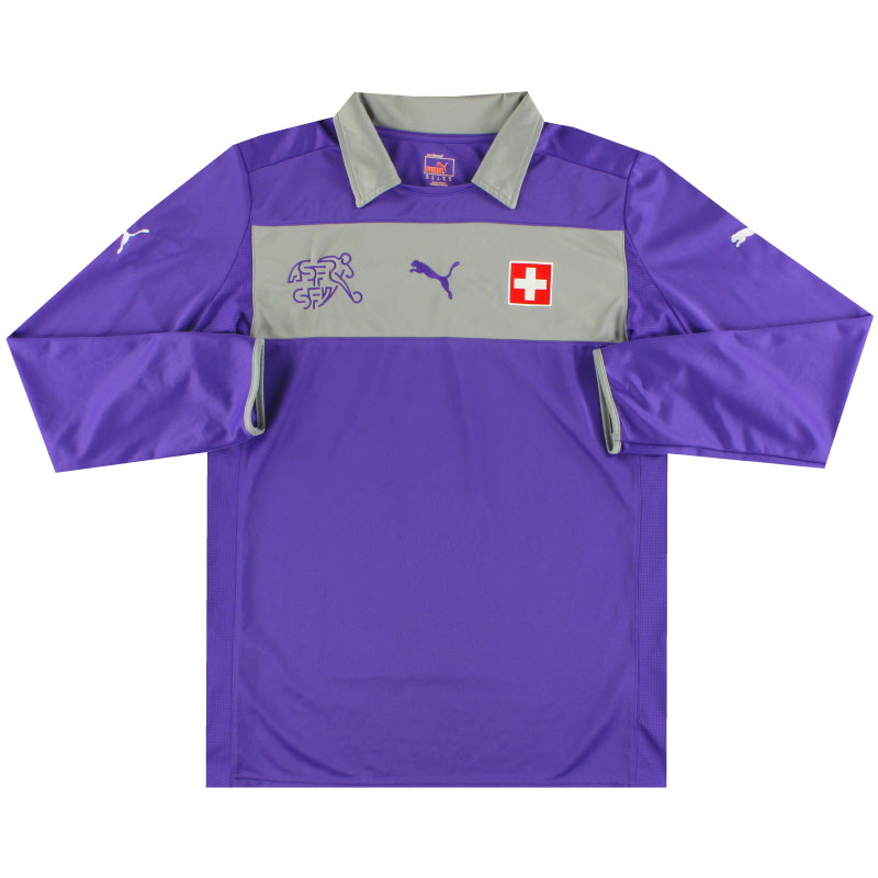 2012-13 Switzerland Puma Goalkeeper Shirt XL Football Shirt