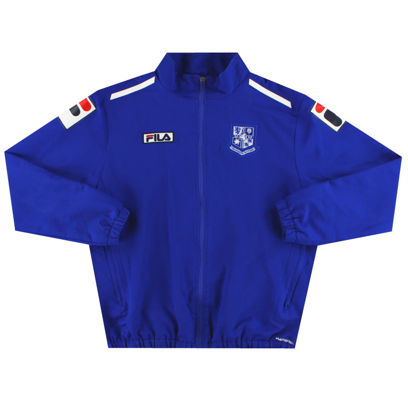 2012-13 Tranmere Rovers Fila Track Jacket L Jacket
