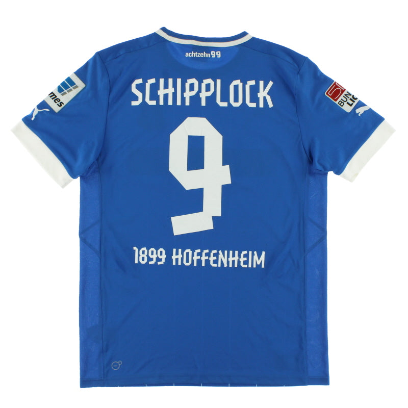 2012-13 TSG Hoffenheim Player Issue Home Shirt Schipplock #9 L Football Shirt