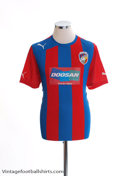 2012-13 Viktoria Plzen Home Shirt L Football Shirt