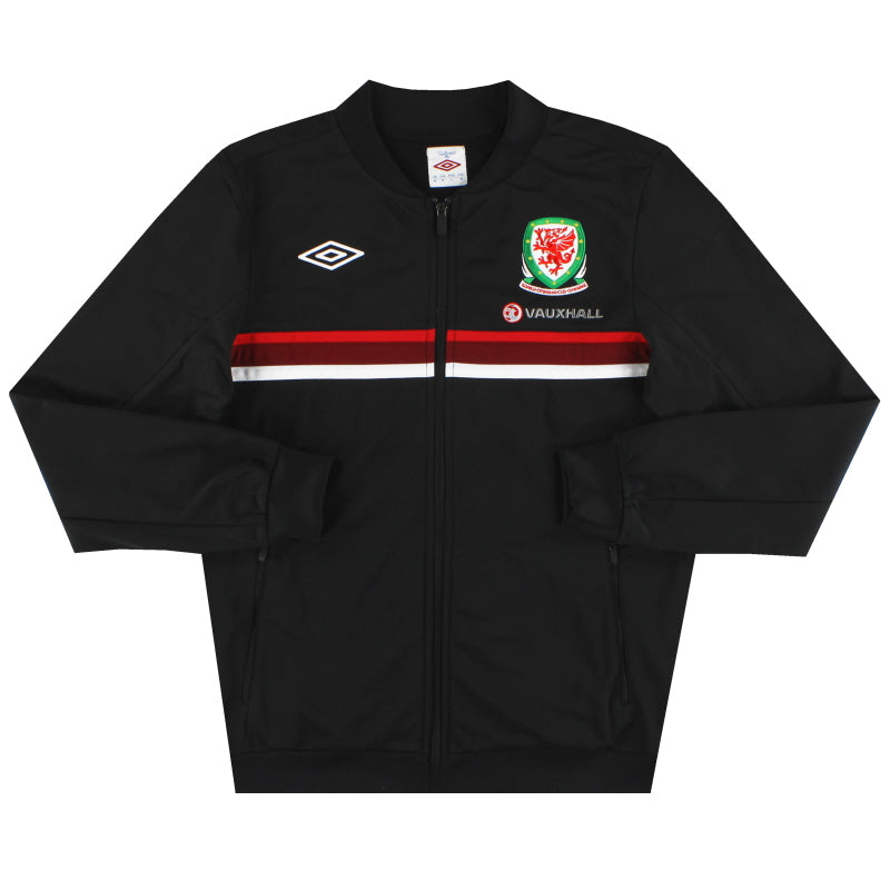 2012-13 Wales Umbro Knit Training Track Top *As New* M Jacket