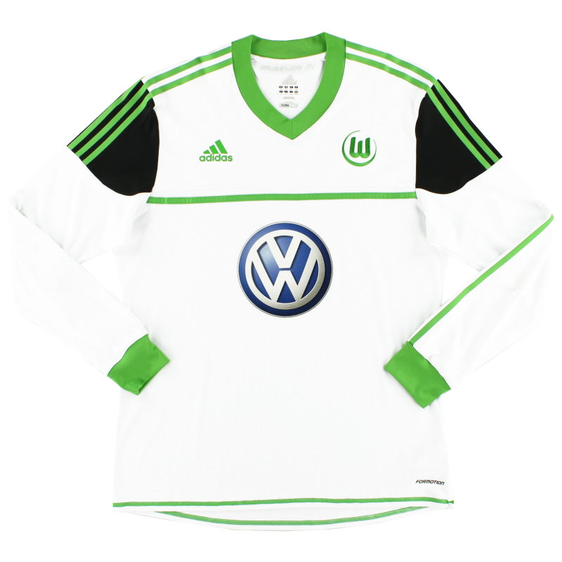 2012-13 Wolfsburg Formotion Away Shirt L/S XL Football Shirt