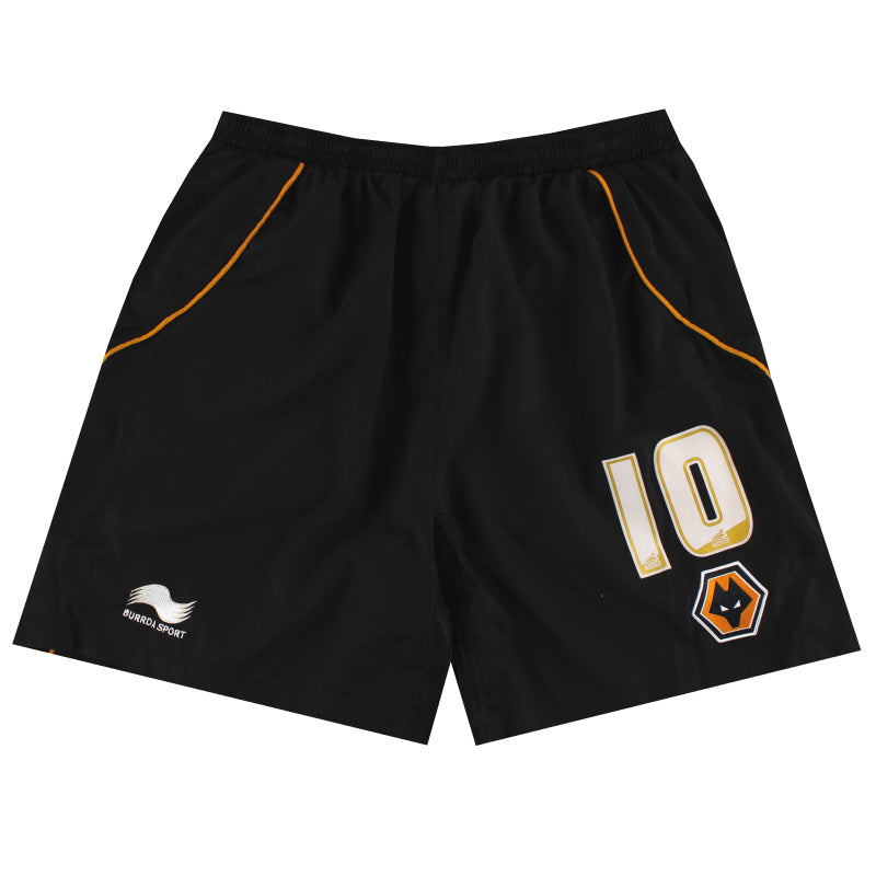 2012-13 Wolves Player Issue Home Shorts #10 XL Football Shorts
