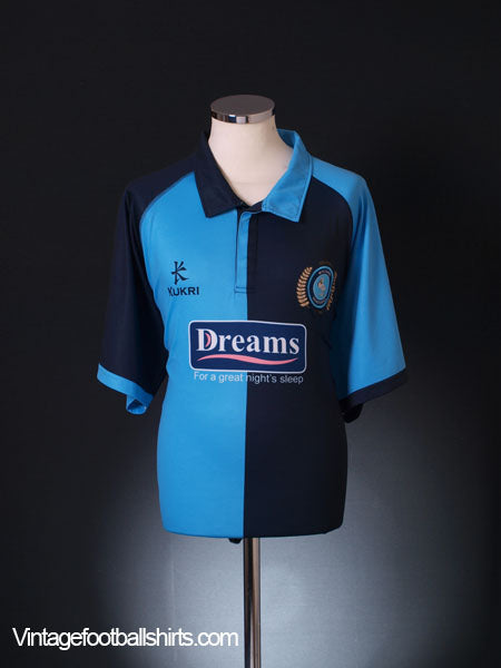 2012-13 Wycombe Wanderers Home Shirt '125 Years' *Mint* XXXL Football Shirt