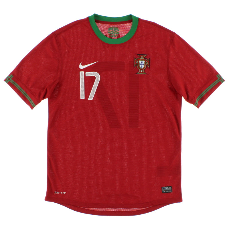 2012-14 Portugal Home Shirt Nani #17 M Football Shirt