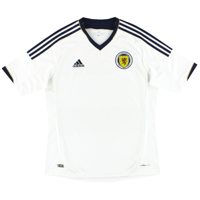 2012-14 Scotland adidas Away Shirt L Football Shirt