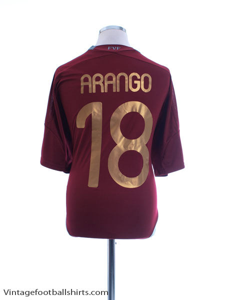 2012-14 Venezuela Home Shirt Arango #18 XL Football Shirt