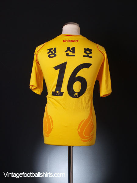 2012-13 Seongnam Ilhwa Chunma Home Shirt ì •ì„ í˜¸ #16 L Football Shirt