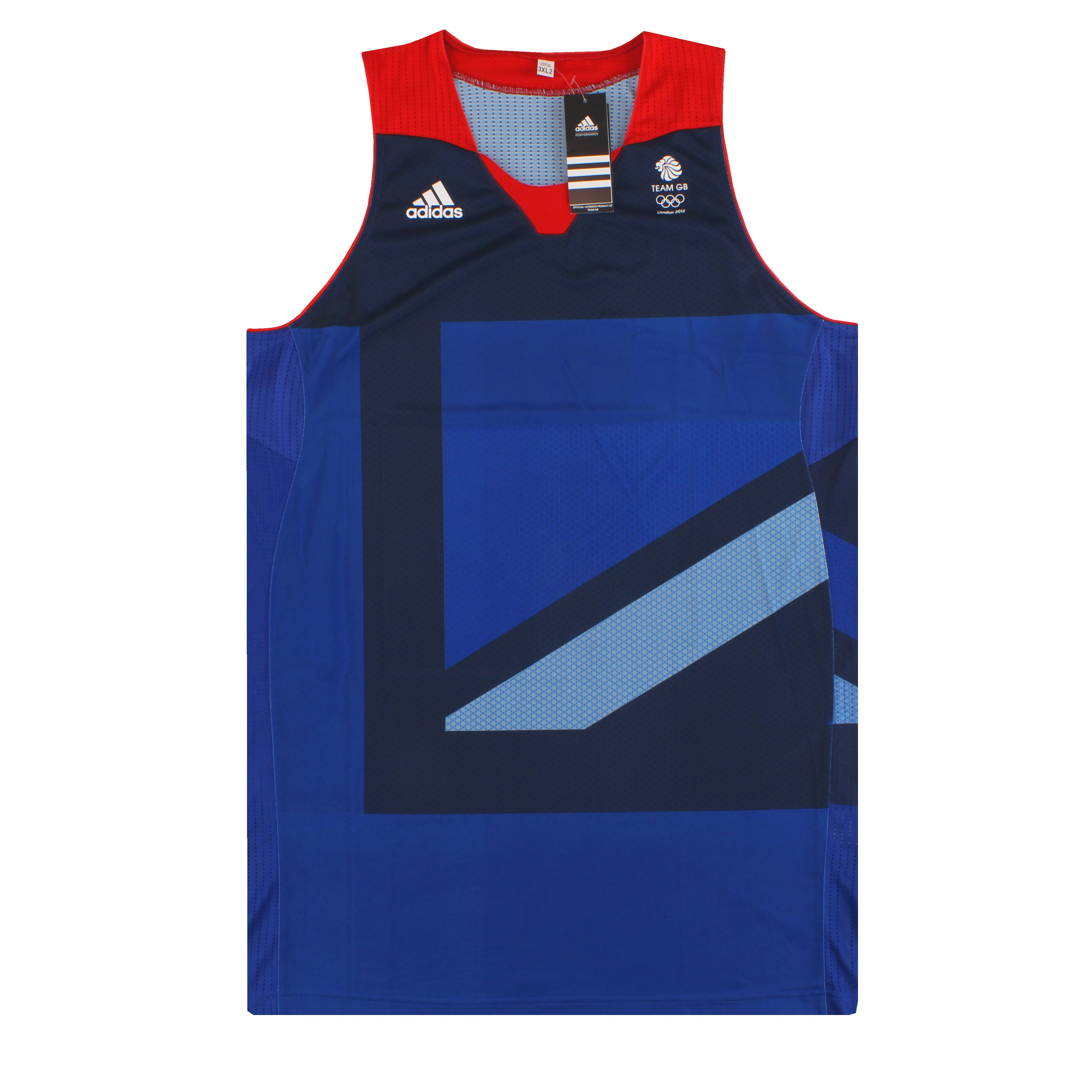 2012 Team GB adidas Basketball Vest *w/tags* X51436 | Vintage