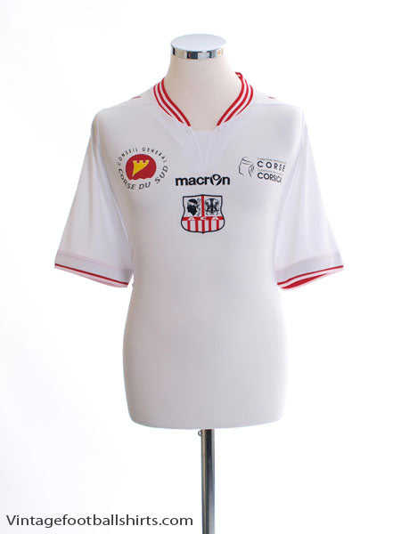 2013-14 AC Ajaccio Away Shirt *Mint* L Football Shirt