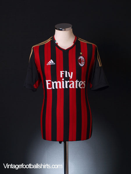 2013-14 AC Milan Home Shirt *Mint* M Football Shirt