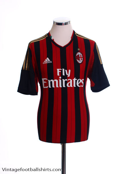 2013-14 AC Milan Home Shirt *Mint* S Football Shirt