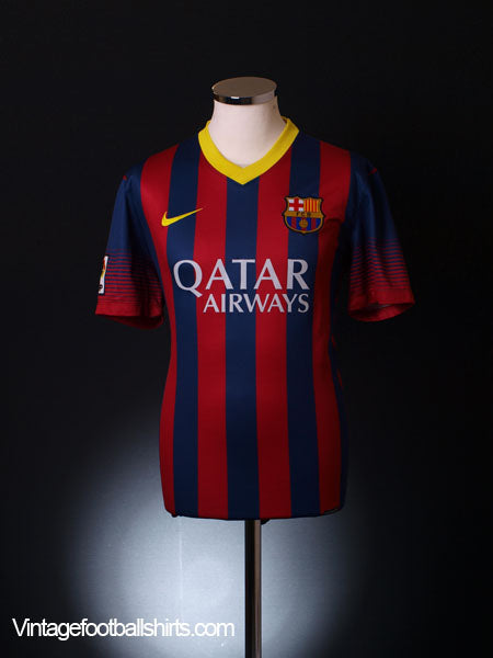 2013-14 Barcelona Home Shirt *BNWT* XL Football Shirt