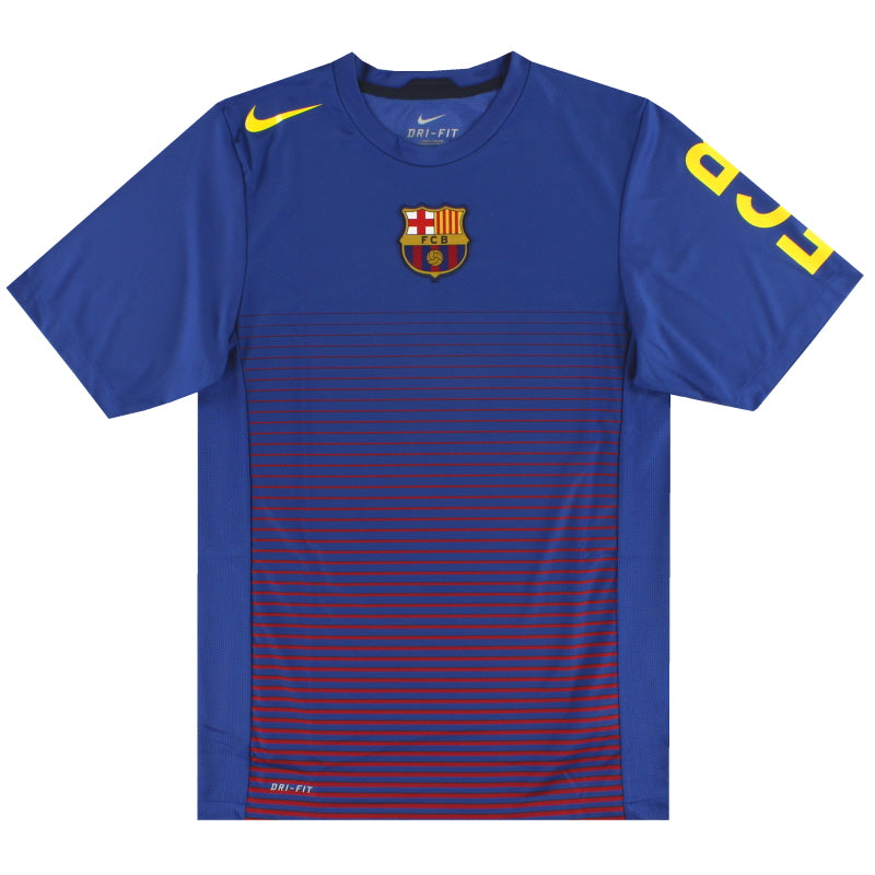 2013-14 Barcelona Nike Training Shirt S Training Shirt