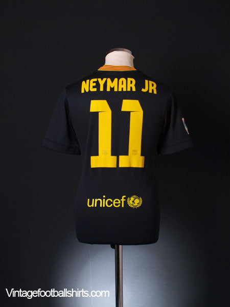 2013-14 Barcelona Third Shirt Neymar Jr #11 S Football Shirt