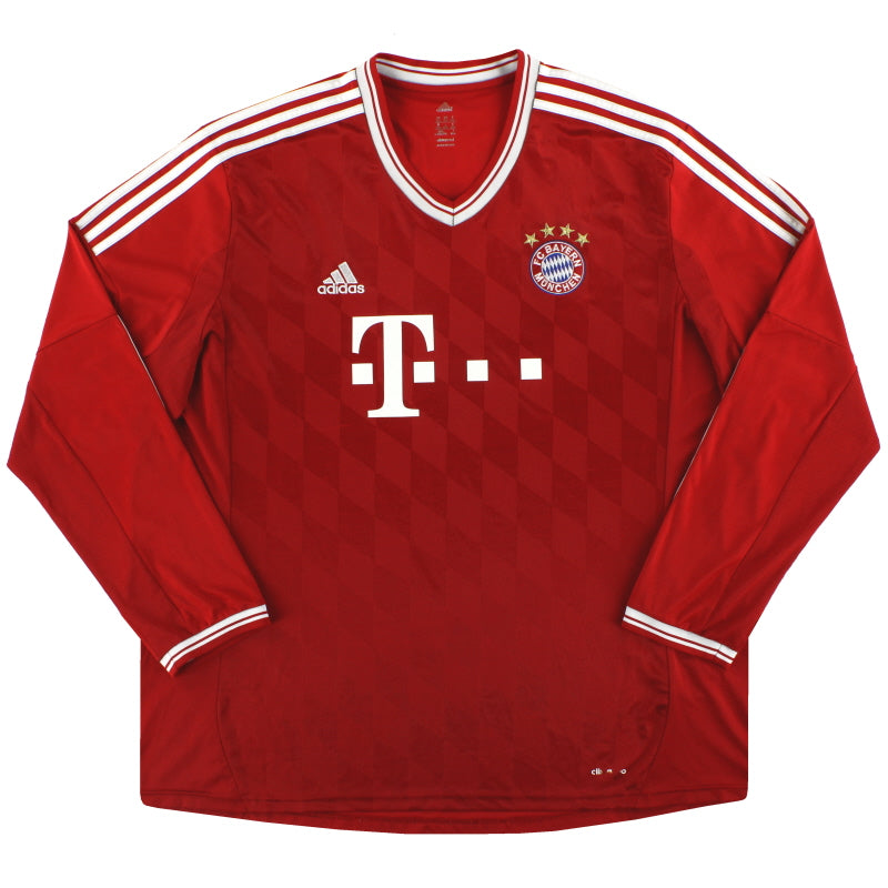 2013-14 Bayern Munich adidas Home Shirt L/S 3XL Football Shirt
