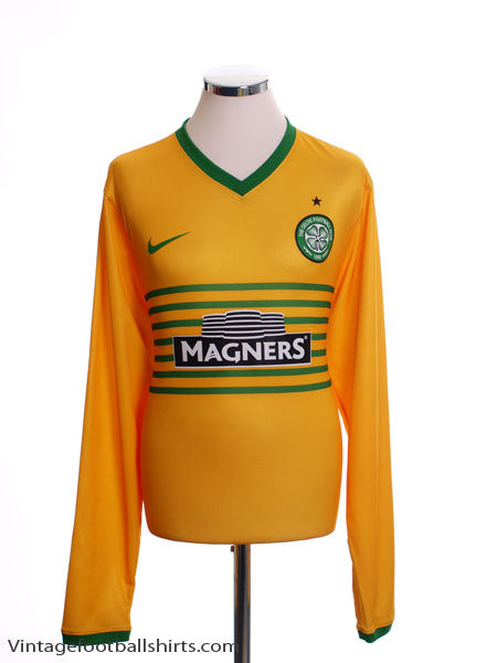 2013-14 Celtic Player Issue Away Shirt L/S XXL Football Shirt