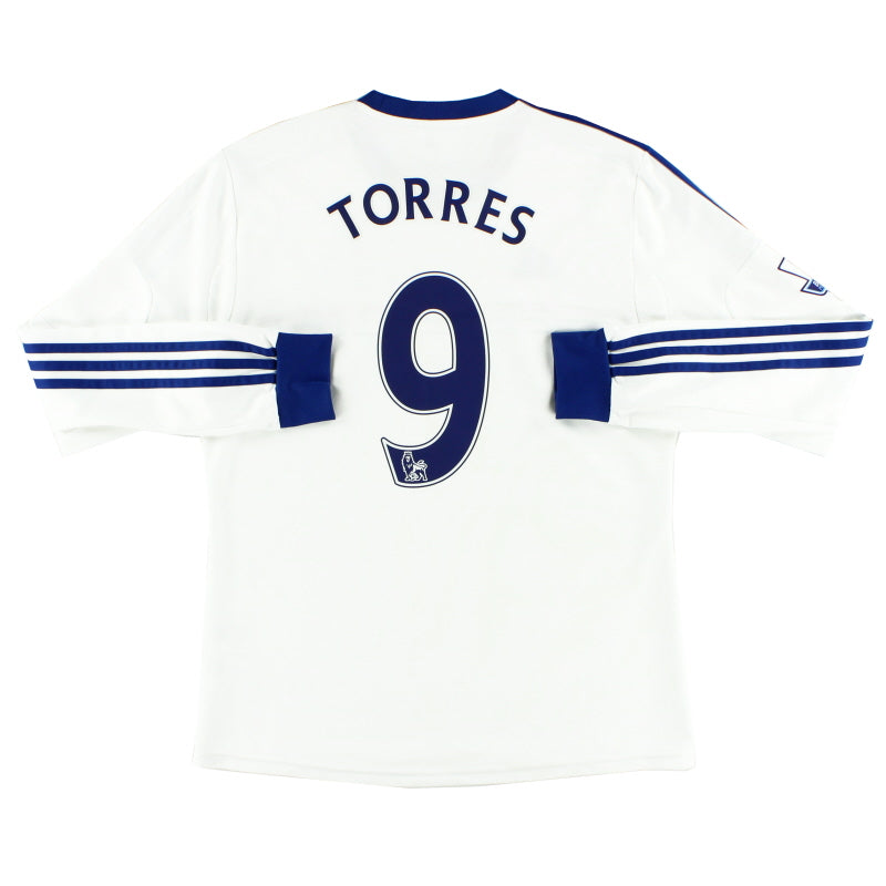 2013-14 Chelsea Away Shirt Torres #9 L/S M Football Shirt