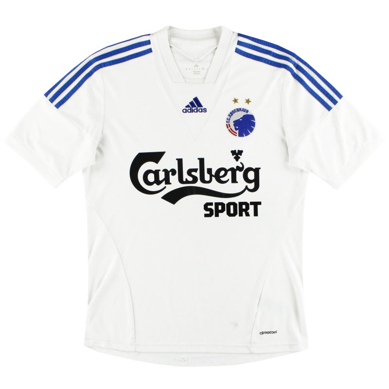 2013-14 Copenhagen adidas Home Shirt M Football Shirt