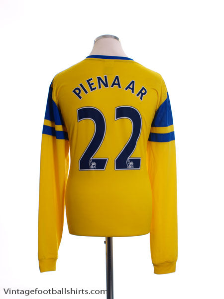 2013-14 Everton Away Shirt Pienaar #22 L/S *Mint* XL Football Shirt