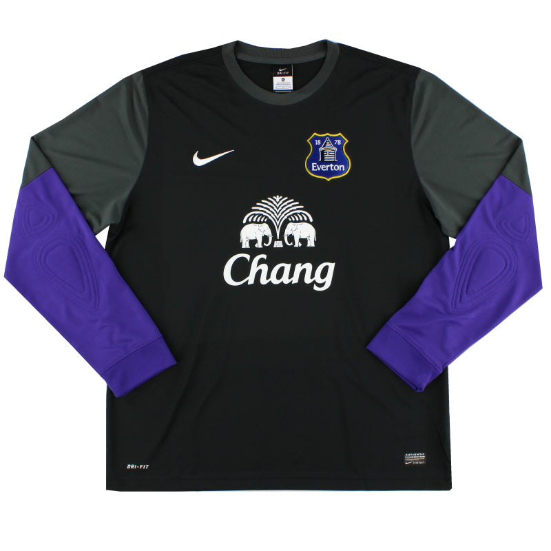 2013-14 Everton Goalkeeper Shirt XL Football Shirt