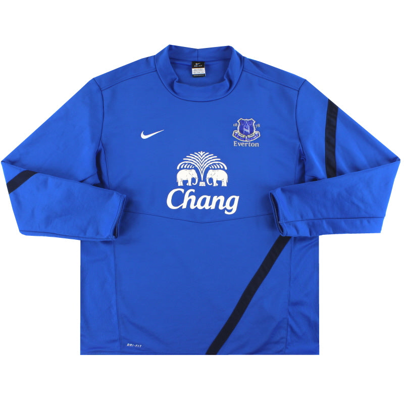 2013-14 Everton Nike Midlayer Top XXL Training Top