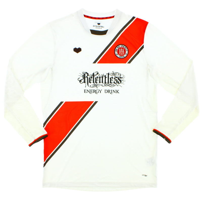 2013-14 FC St. Pauli Away Shirt L/S L Football Shirt
