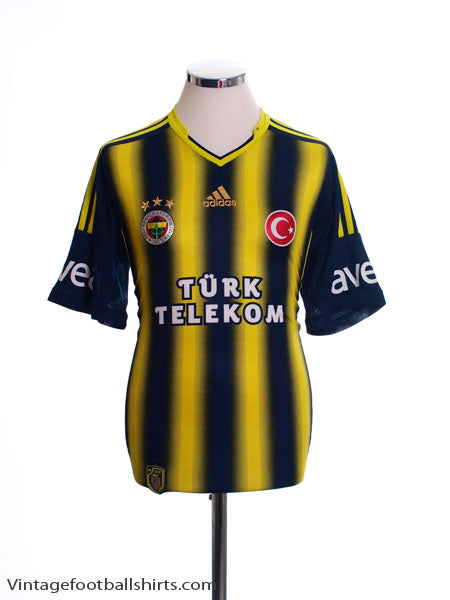 2013-14 Fenerbahce Home Shirt *Mint* L Football Shirt