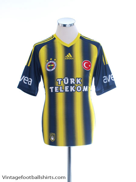 2013-14 Fenerbahce Replica Home Shirt S Football Shirt