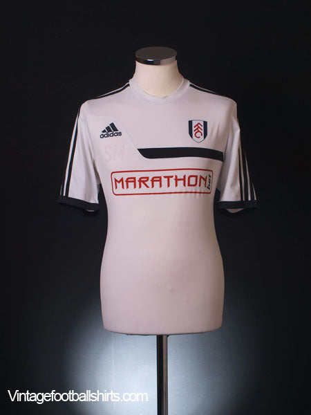 2013-14 Fulham Worn Training Shirt M Training Shirt