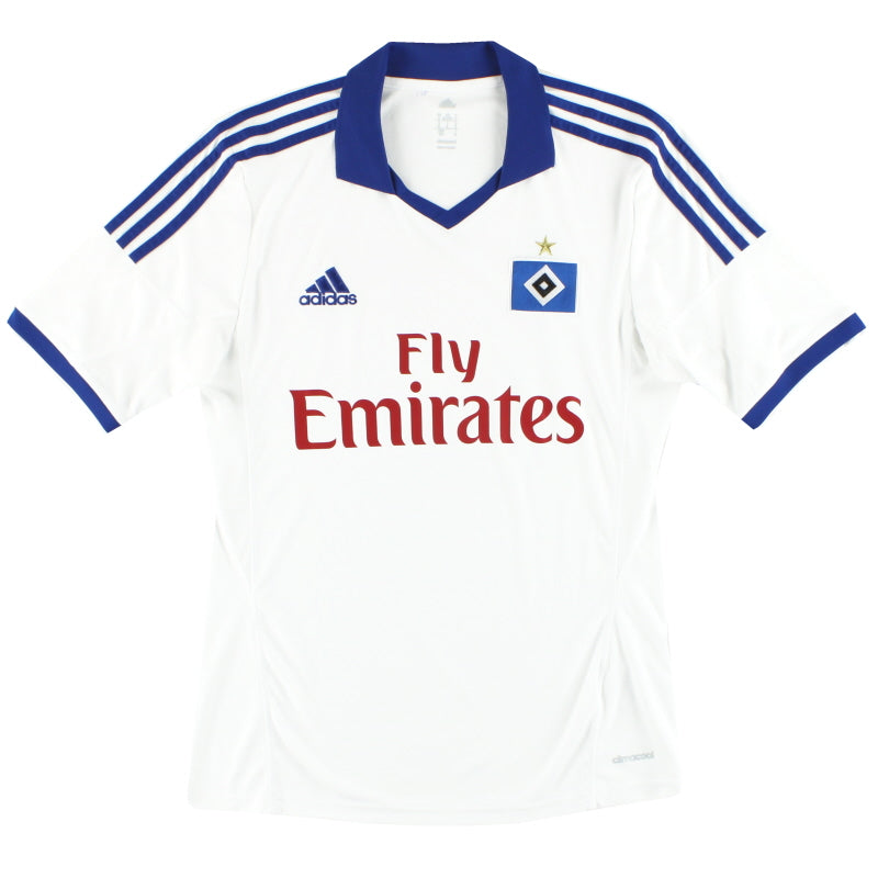 2013-14 Hamburg adidas Home Shirt S Football Shirt