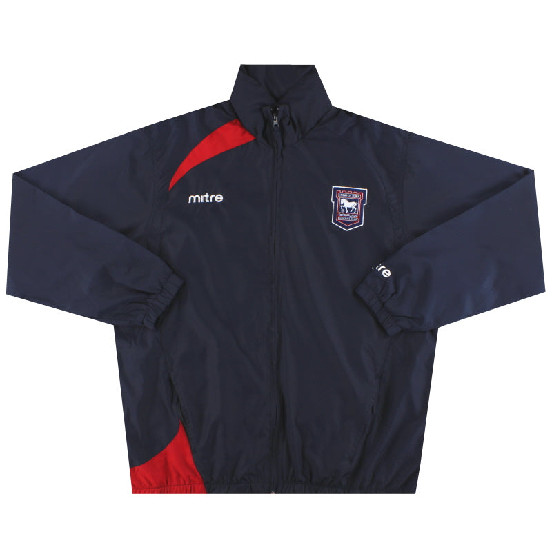 2013-14 Ipswich Mitre Hooded Rain Jacket L Jacket