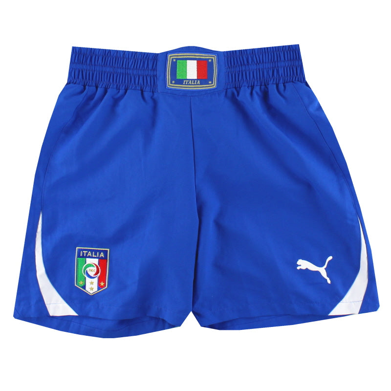 2013-14 Italy Puma Home Shorts M Football Shorts