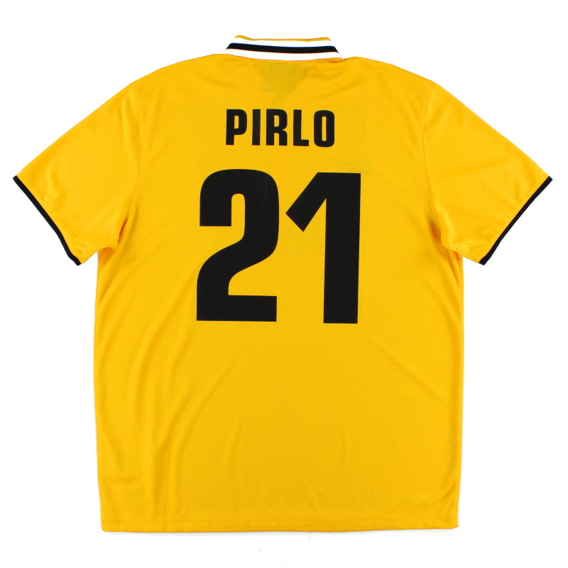 2013-14 Juventus Away Shirt Pirlo #21 *Mint* XL Football Shirt