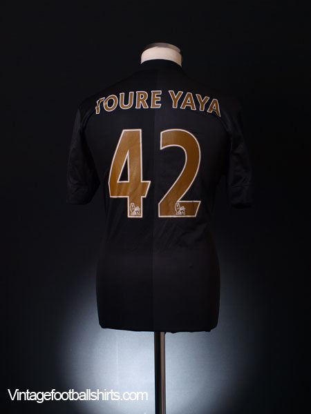 2013-14 Manchester City Away Shirt M Football Shirt