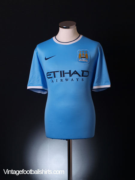 2013-14 Manchester City Home Shirt *BNWT* Football Shirt