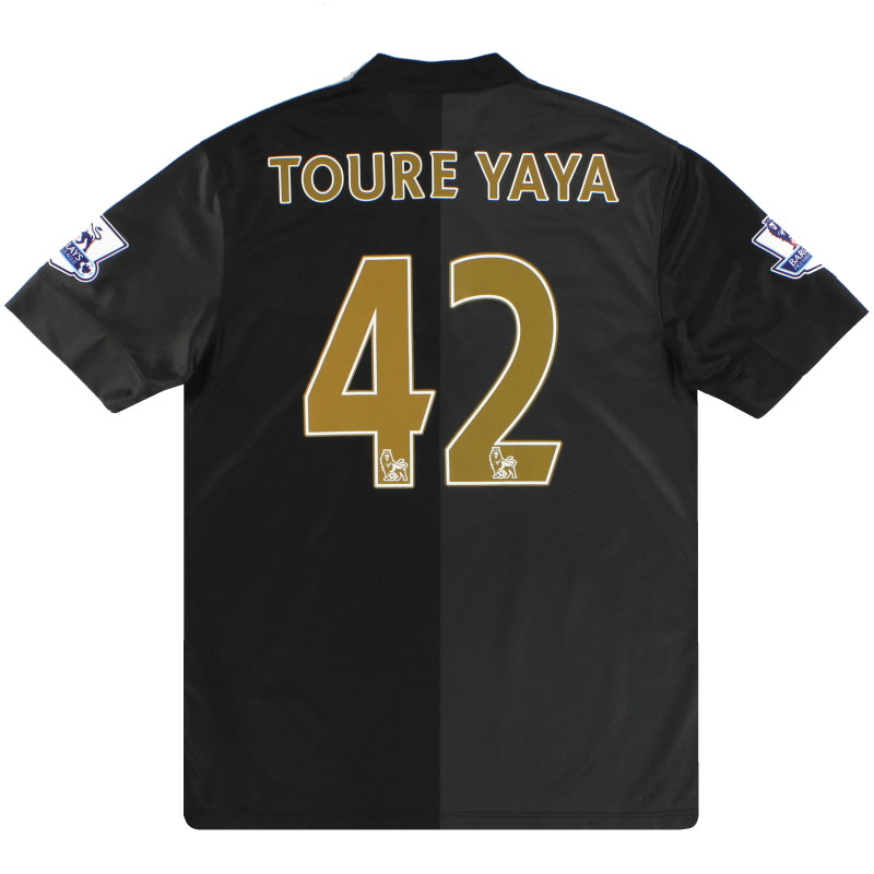 2013-14 Manchester City Nike Away Shirt Toure Yaya #42 M Football Shirt