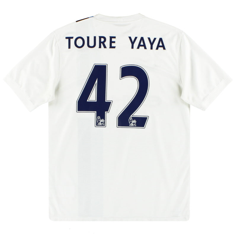 2013-14 Manchester City Nike Third Shirt Toure Yaya #42 M Football Shirt