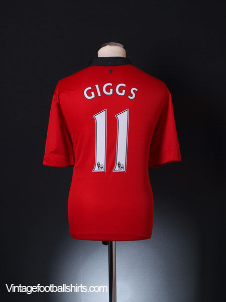 2013-14 Manchester United Home Shirt Giggs #11 XL Football Shirt